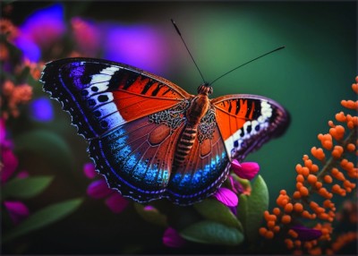 Poster Fluture foto