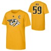 Nashville Predators tricou de copii Roman Josi Flat Captains N&amp;amp;N Ctn Tee - Dětsk&eacute; M (9 - 11 let)