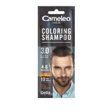 Sampon nuantator Camelo Men Dark Brown 3.0, 15ml, Delia Cosmetics