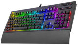 Tastatura Gaming Thermaltake TT Premium X1, Iluminare RGB (Negru)