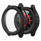 [Pachet 360&Atilde;&sbquo;&Acirc;&deg;] Husa + folie Samsung Galaxy Watch5 Pro Techsuit Defense, negru