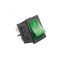 Comutator ON-OFF basculant bec verde 250V 6A incastrare 20x13mm HOME