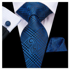 Set cravata + batista + butoni - matase - model 202