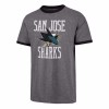 San Jose Sharks tricou de bărbați Belridge 47 Capital Ringer Tee - XL