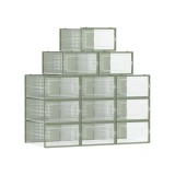 Cumpara ieftin Pantofar plastic Songmics Transparent 33.3x23x14 cm