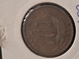 Half penny 1938