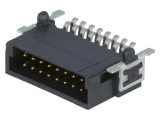 Conector PCB-cablu/PCB tată 16 pini 1,27mm SMT