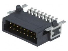 Conector PCB-cablu/PCB tata 16 pini 1,27mm SMT foto