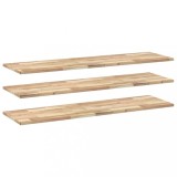 Cumpara ieftin Rafturi plutitoare 3 buc. 120x40x2cm lemn masiv acacia netratat