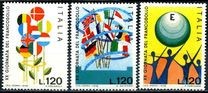 Italia 1978 - Ziua marcii 3v.,neuzat,perfecta stare(z) foto