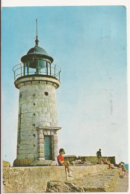 CA19 -Carte Postala- Mangalia Sud , Farul, circulata 1978 foto