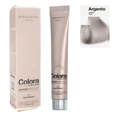 Pigment Intensificator Argintiu Vopsea Colora MaXXelle cu extract de Goji 100 ML foto