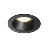Spot incastrat, NUMINOS XL Ceiling lights, black Indoor LED recessed ceiling light black/black 4000K 20&deg;,, SLV