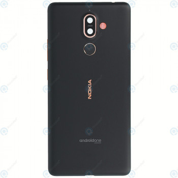 Nokia 7 Plus Dual sim (TA-1046) Capac baterie cupru negru 20B2NBW0002 foto