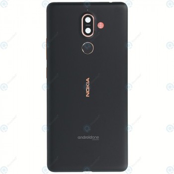 Nokia 7 Plus Dual sim (TA-1046) Capac baterie cupru negru 20B2NBW0002 foto