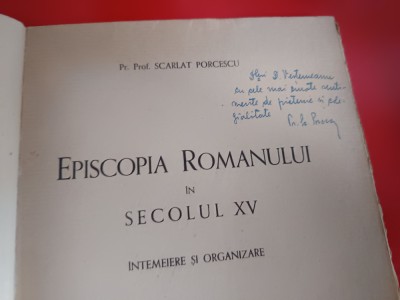 PR. SCARLAT PORCESCU, EPISCOPIA ROMANULUI IN SEC. XV. &amp;Icirc;NTEMEIERE SI ORGANIZARE foto