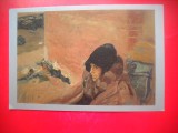 HOPCT 23046 MARIA CONVALESCENTA-JOACHIMSOROLLA 1906 -SPANIA -CP PICTURA -NECIRCULATA