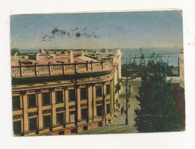 FA44-Carte Postala- UCRAINA - Odesa, strada Karl Marx, circulata 1959 foto