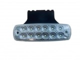 Lampa Laterala LED Auto 12V-24V Alba cu Suport FR0177/B, 12 LED-uri, Universal, Durata 50000 ore