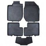 Covorase Cauciuc Tavita Dacia Logan I, Duster I, Sandero I (2004-2018) Umbrella - Set 5 Bucati, Protectie Interior Auto