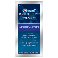 Benzi Crest 3D White Professional Effects, 10% concentratie, tratament pentru albirea dintilor