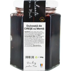 Dulceata de Cirese cu Menta 320g