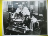 HOPCT 537 P -FOTOGRAFIE VECHE D=23 / 18 CM-AVION/AVIATIE-NOUL MOTOR TURBO 200 CAI PUTERE SUA -FOTO AGENTIA ACME NEWSPICTURES PHOTOS 1947