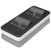 Statie Incarcare Controller PS5, CLINCH, Dual Pad, Incarcare Rapida, USB-C, Alb/Negru