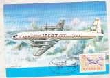bnk fil Maxima aviatie Ilyushin IL-18 - Ziua aviatiei RSR Cluj Napoca 1983
