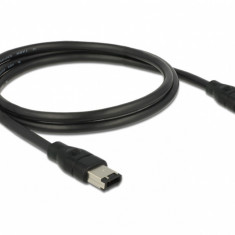 Cablu FireWire 6 pini la 6 pini 1m, Delock 82573