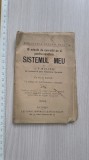CARTICICA VECHE , BROSURA - SISTEMUL MEU DE J P MULLER - LIBRARIA LEON ALCALAY