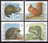 BELGIA 1992, FAUNA, neuzat, MNH