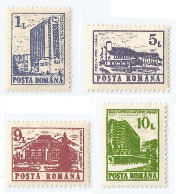 |Romania, LP 1257/1991, Hoteluri si cabane (uzuale I), MNH foto