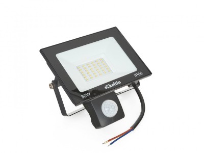 Proiector LED cu senzor de miscare, 30 W, 2700K, Keltin K02012 foto