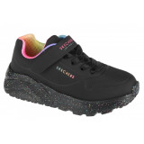 Pantofi pentru adidași Skechers Uno Lite Rainbow Specks 310457L-BKMT negru