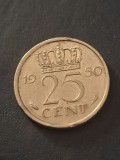 25 cent 1950 olanda