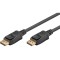 Cablu DisplayPort - DisplayPort V2.0 1m 8K/60Hz 4K/120Hz Full HD 1080p/240Hz negru Goobay 58532