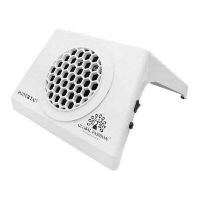 Aspirator praf unghii Global Fashion, 100W, alb foto