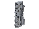 WAGO Terminal &Icirc;mbinare Șine 2004 30A 600V Bornă cu Arc Gri Piste 1 - Cod 2004-1401