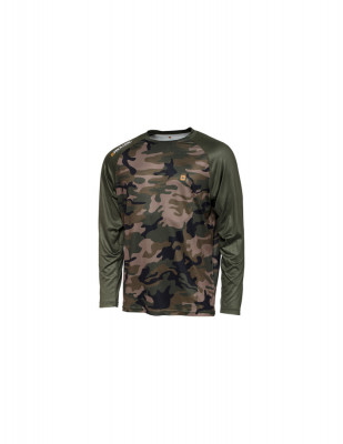 Bluza Prologic UV Long Sleeve, Camo Green,Marime XXXL foto