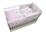 Lenjerie MyKids Teddy Play Pink M2 4 Piese 120x60