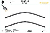 Set lamela stergator SWF Wiper FB OE LHD 650 650 mm