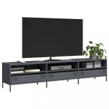 VidaXL Dulap TV, antracit, 202x39x43,5 cm, oțel laminat la rece