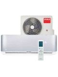 Aparat de aer conditionat Vivax R-Design, 12000 BTU, Inverter, Wi-Fi, Mod Silentios, Argintiu