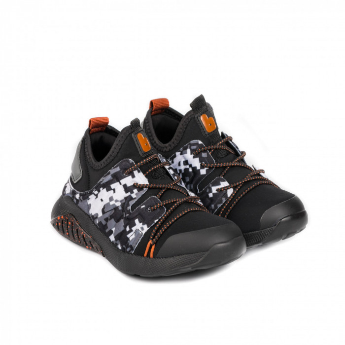 Pantofi Sport Baieti Bibi Evolution Black 33 EU