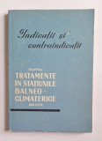 Cumpara ieftin Indicații și contraindicații &ndash; Aut. Tr. Dinculescu, tratamente balneo-climaterice R.P.R. - 1960