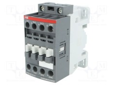 Contactor 3-polar NO x3 cu contacte auxiliare NC 9A - ABB