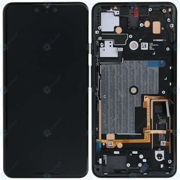 Google Pixel 3 XL (G013C) Unitate de afișare completă doar neagră 20GC1BW0S03 foto