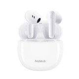 CASTI Baseus Bowie E13 TWS, pt smartphone, wireless, bluetooth 5.3, microfon pe casca, 30 ore durata baterie, alb &amp;quot;A00059701217-Z1&amp;quot; (timbru