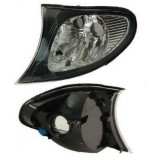 Lampa semnalizare fata Bmw Seria 3 (E46) Sedan/Combi 10.2001-06.2005 BestAutoVest partea stanga , alba cu reflector negru